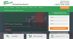 Desktop Screenshot of mikediamondservices.com